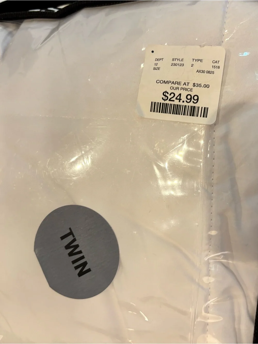 Eddie Bauer Twin White Mattress Pad